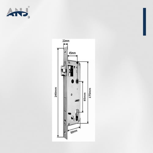 قفل ذكي ANJ بمقبض قصير