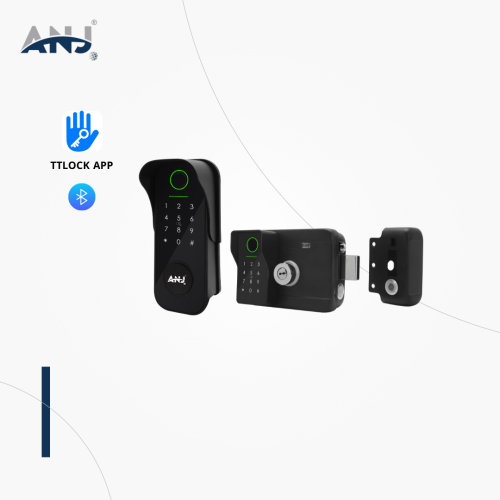 قفل ذكي مزدوج ANJ لباب الشارع