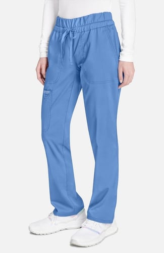 Mid Rise Tapered Leg Drawstring Pan - Cherokee