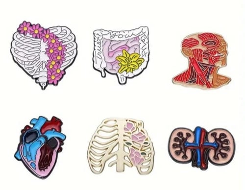 مجموعات بروشات صغير دبوس طبية للطب