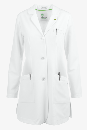 Healing Hands White Coat Modernist Women's 35" 3-P...