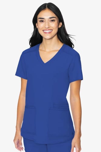 Med Couture Insight Women's 3-Pocket V-Neck Scrub...