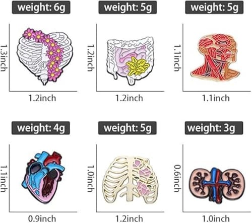 مجموعات بروشات صغير دبوس طبية للطب