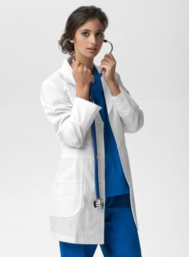 WonderWink Women's Lab Coat, 4 Stretch Scrubs