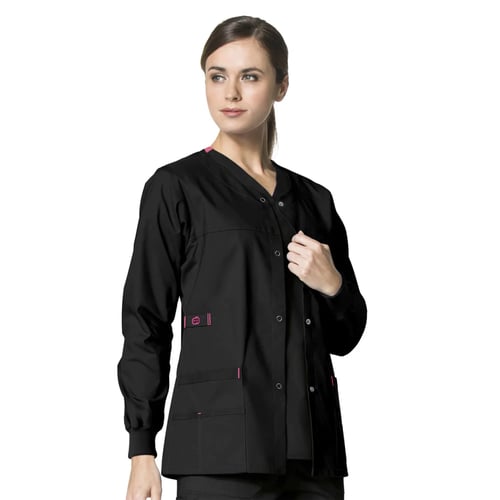 Wonder FLEX Constance Snap Front Scrub Jacket