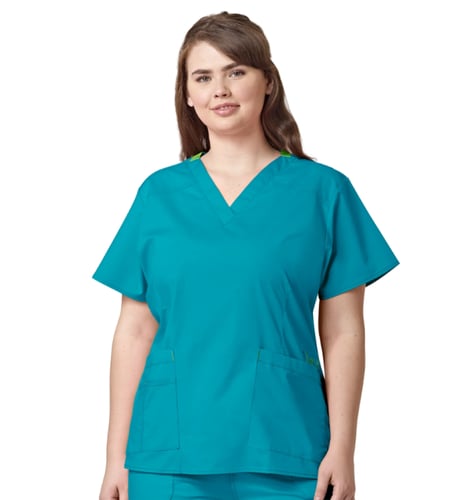 Wonder FLEX Patience Curved Notch Neck Top