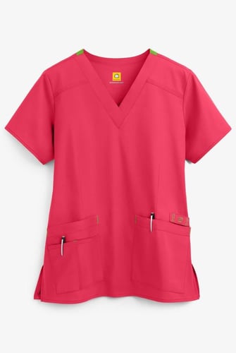 Wonder FLEX Patience Curved Notch Neck Top