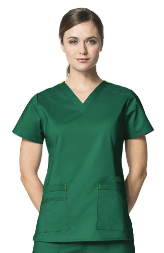 Wonder FLEX Patience Curved Notch Neck Top