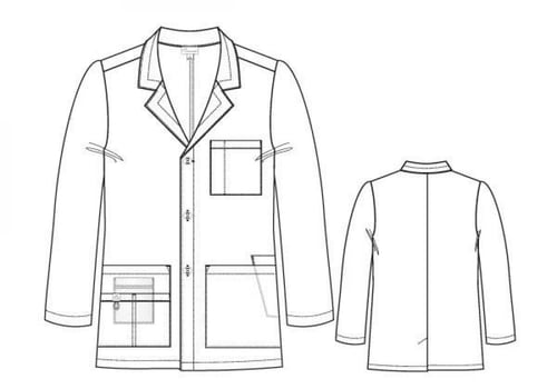 Wonder Wink Lab Coat - Unisex