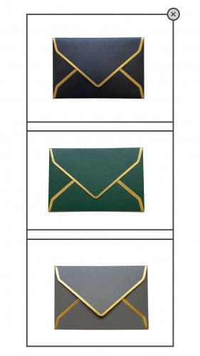 ظرف بألوان متعددة