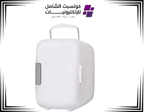 ثلاجة صغيرة الحجم سعة 4 لتر من دينكس بتصميم محمول...