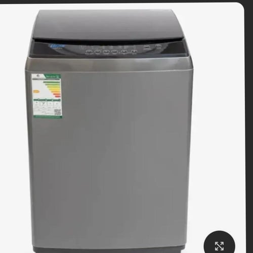 غسالة اتوماتيك 12 كيلو يوجين لون ستيل ، مصنوعة من...