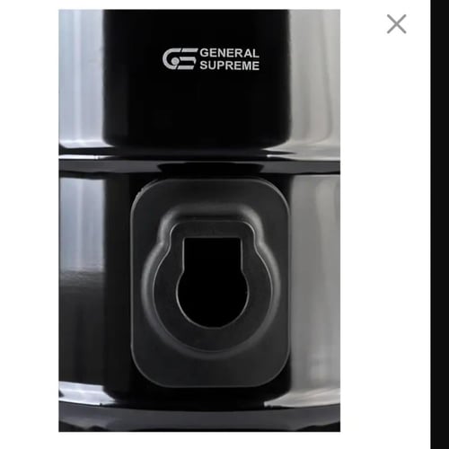 جنرال سوبريم مكنسه كهربائيه برميل 1600وات اسود, GS...