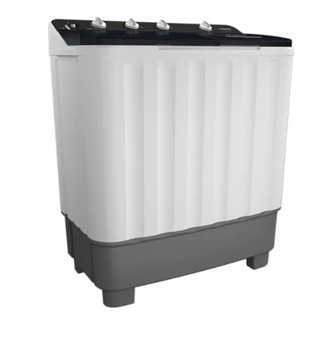 HIT-LTT12JWTMRG هيتاشي غسالة نصف اوتوماتيك حوضين 1...