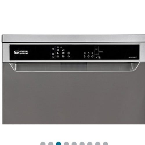 GSDW1538XVTجنرال سوبريم غسالة صحون, 8 برامج,15 مكا...