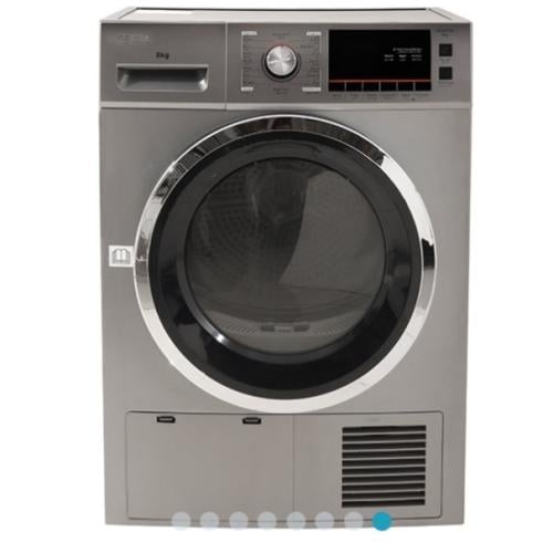 GS807SSجنرال سوبريم نشافه تعبئه امامية 8 كيلو, مع...