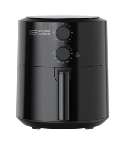 GSAF50MM جنرال سوبريم قلاية هوائية، سعة 4.7 لتر، ت...