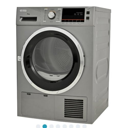 GS807SSجنرال سوبريم نشافه تعبئه امامية 8 كيلو, مع...