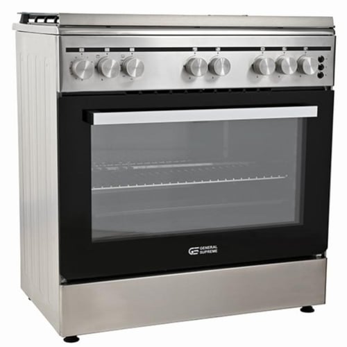 GS8055FGSجنرال سوبريم , فرن غاز , 80*55 سم, 5 شعلا...