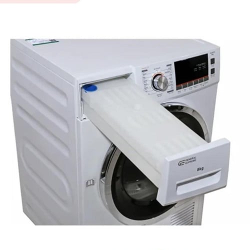 GS807Wجنرال سوبريم نشافه تعبئه امامية 8 كيلو, مع م...