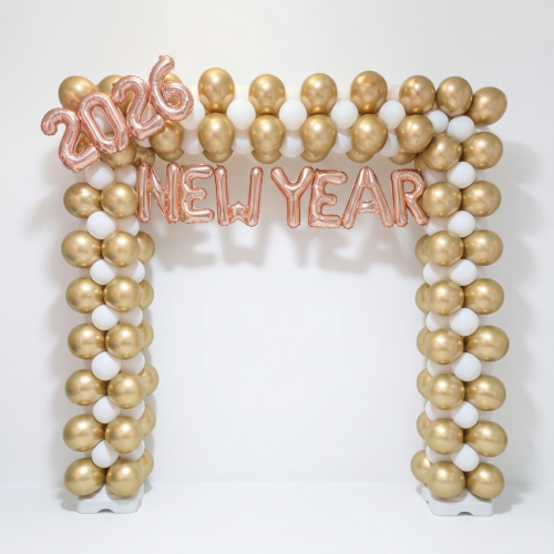 إطار بالونات العام الجديد | 2026