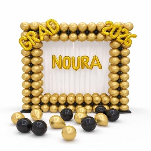 إطار بالونات العام الجديد | 2026