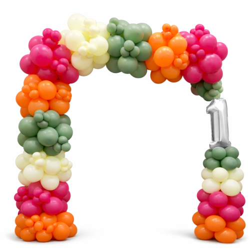 تصميم بالونات إطار عيد ميلاد