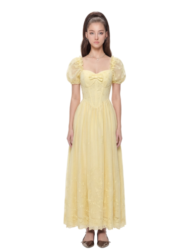 Candy dress - yellow