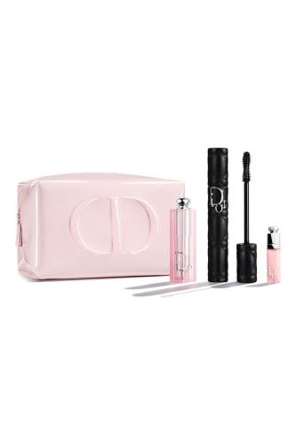 مجموعة ديور Dior Makeup Essentials Mascara, Lip Ba...