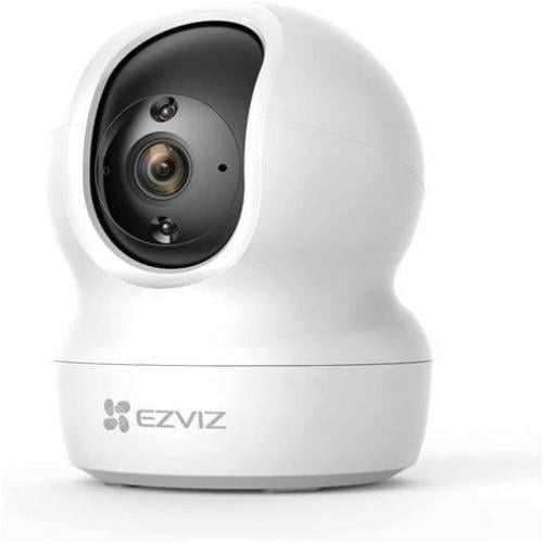 كاميرا مراقبة منزلية EZVIZ من ماركة ايزفيز 360 درجة - اللون أبيض