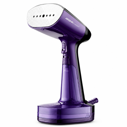 Handheld steam iron from Arshia German with 1800 watts power - purple color