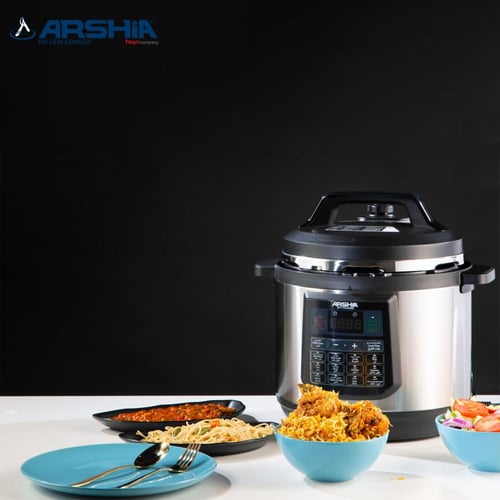 قدر ضغط ديجيتال من أرشيا - سعة 8 لتر - متعدد الوظا...