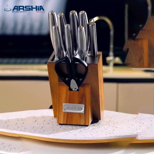 طقم سكاكين احترافي من مجموعة ارشيا الفاخرة , من ال...