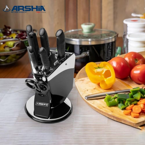 طقم سكاكين الماني من ارشيا , سكاكين عالية الجودة غ...