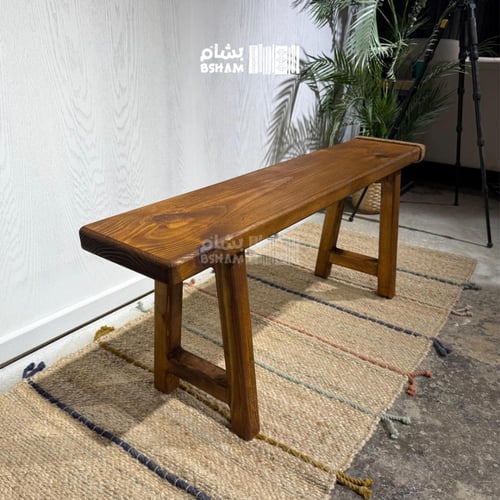 بنش روف مقعد خشبي