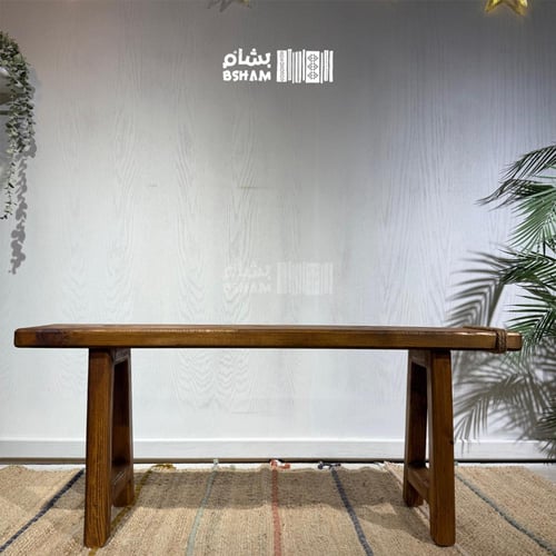 بنش روف مقعد خشبي