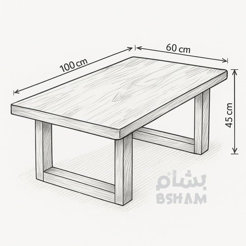 طاولة هاربر تصميم U