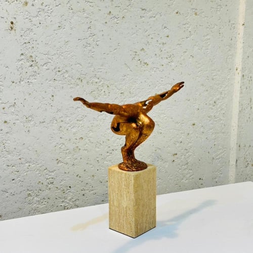 تمثال ديكوري فني فاخر 31×37×8سم