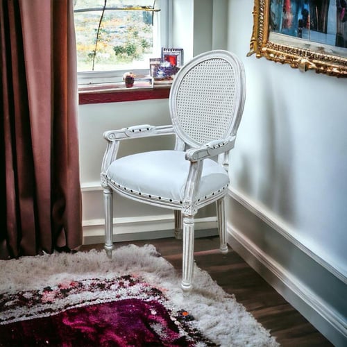 كرسي خشب بذارعين 95×59×55سم