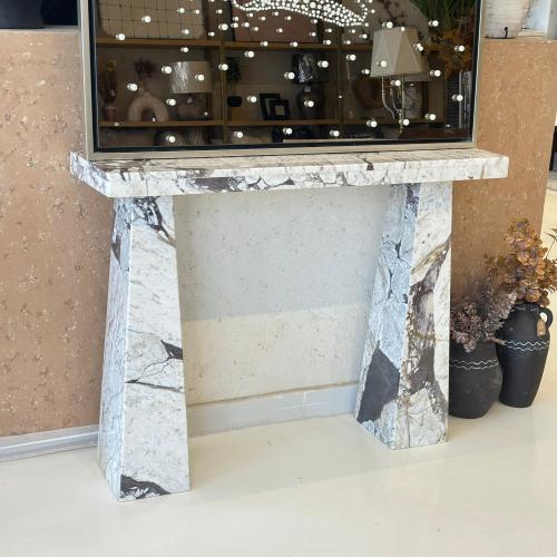 طاولة كونسول رخام 120×35×90 (منتج تفصيل )