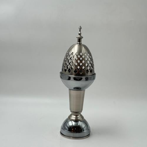 مبخرة ديكورية معدنية فاخرة 34×10×10سم