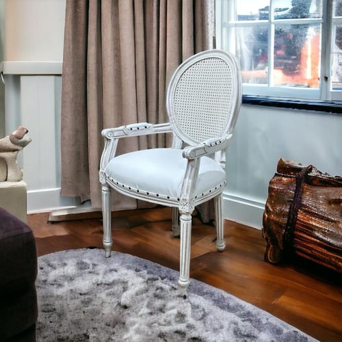 كرسي خشب بذارعين 95×59×55سم