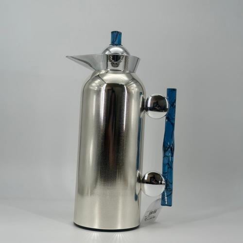 ترامس قهوه راقي1لتر استيل داخل زجاج