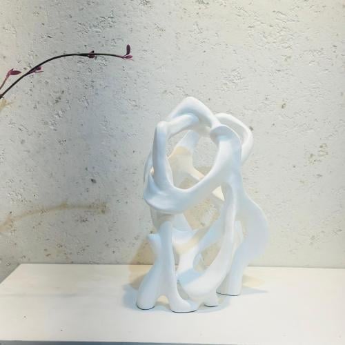 زينة ديكور بتصميم تجريدي - 33×19×15سم