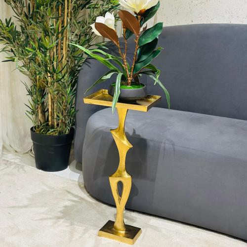 طاولة جانبية أوسكار - ذهبي