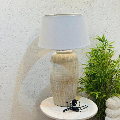 مصباح طاولة بوليريسين سيراميك - كايلوس - 80×34×34س...