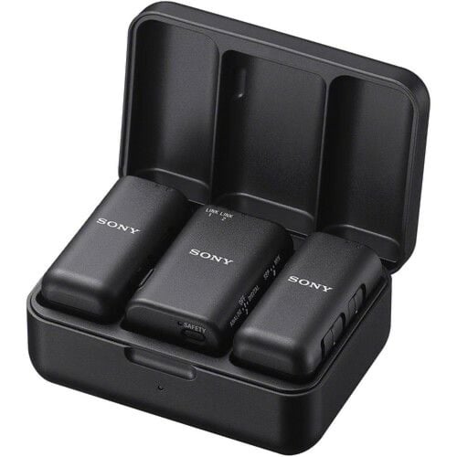 Sony ECM-W3 2-Person Wireless Microphone System wi...