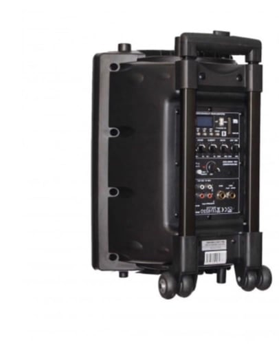 سماعة ماكس 8انش 200W مع لاقط لاسلكي وبلوتوث وقابلي...