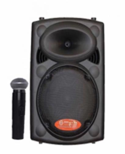 سماعة ماكس 8انش 200W مع لاقط لاسلكي وبلوتوث وقابلي...