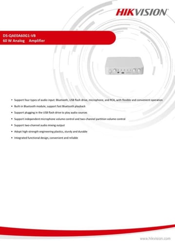 امبلي فير بقوة 60 واط من شركة هيك فيجن يدعم أربعة...